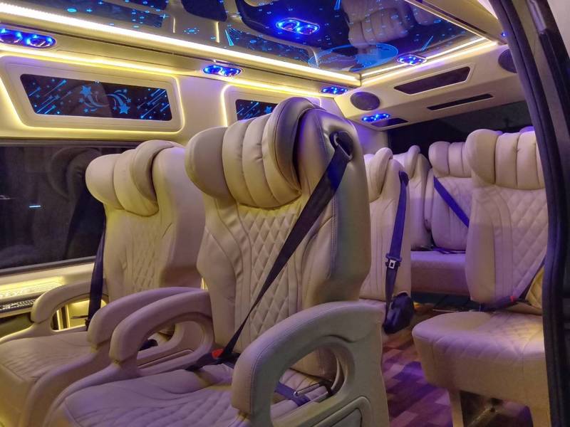 VANBKK luxury Toyota Commuter VIP interior — view 2